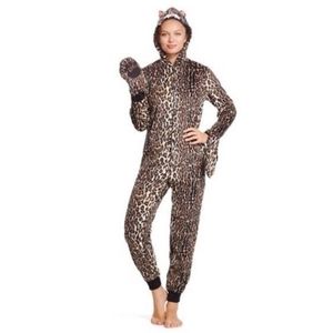 Nick & Nora Leopard onesie size S